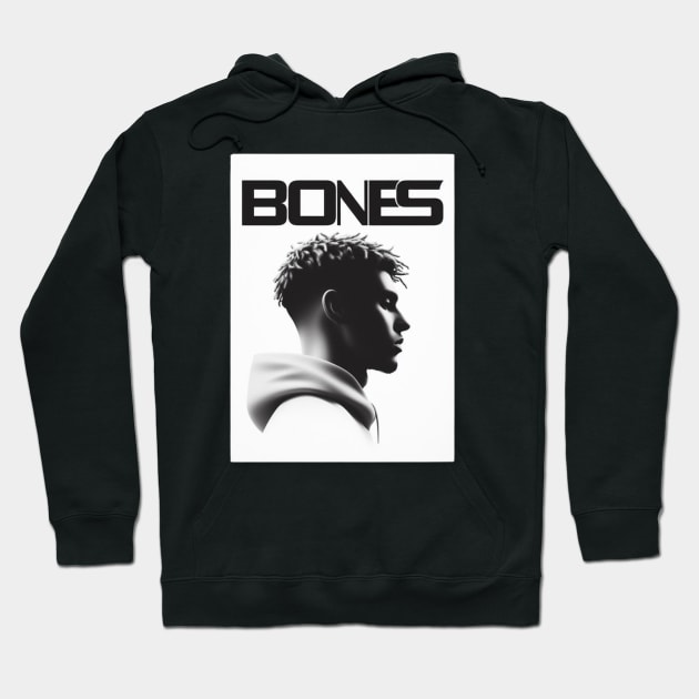 Bones Rapper Hoodie by BukovskyART